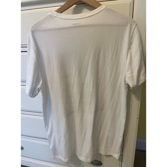 Budweiser Old Navy Graphic T-Shirt Short Sleeve Men's Size Large EUC Beer Slogan - Picture 4 of 4